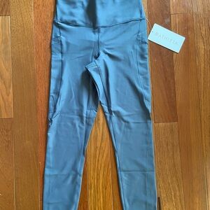 Athleta Slate Blue Leggings - NWT